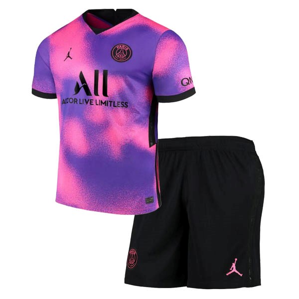 Camiseta Paris Saint Germain 4ª Niño 2020-2021 Purpura